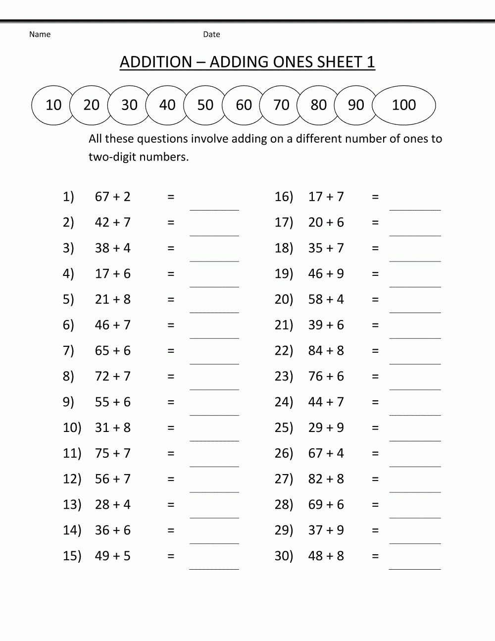Printable Multiplication For 3Rd Grade 