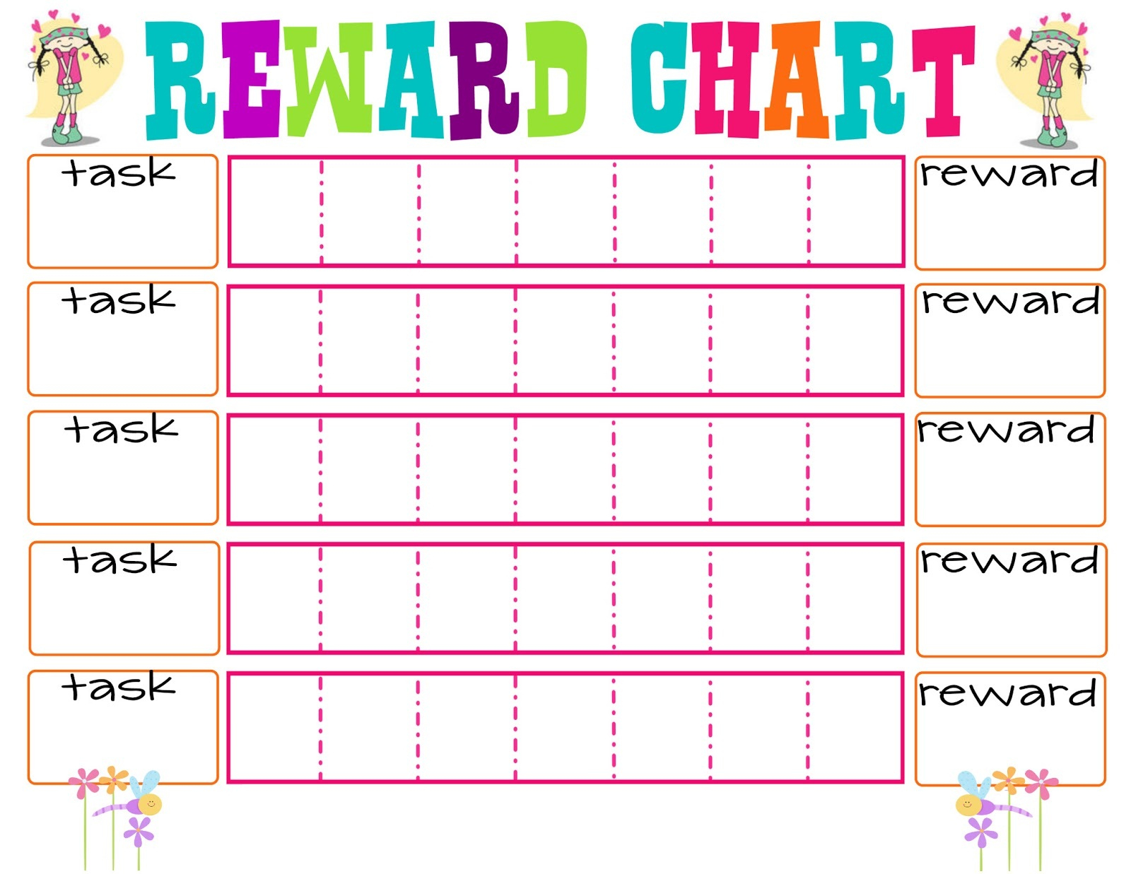 Printable Reward Charts For Kids Activity Shelter