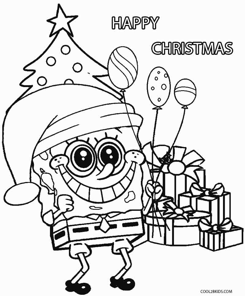 Printable Spongebob Coloring Pages For Kids