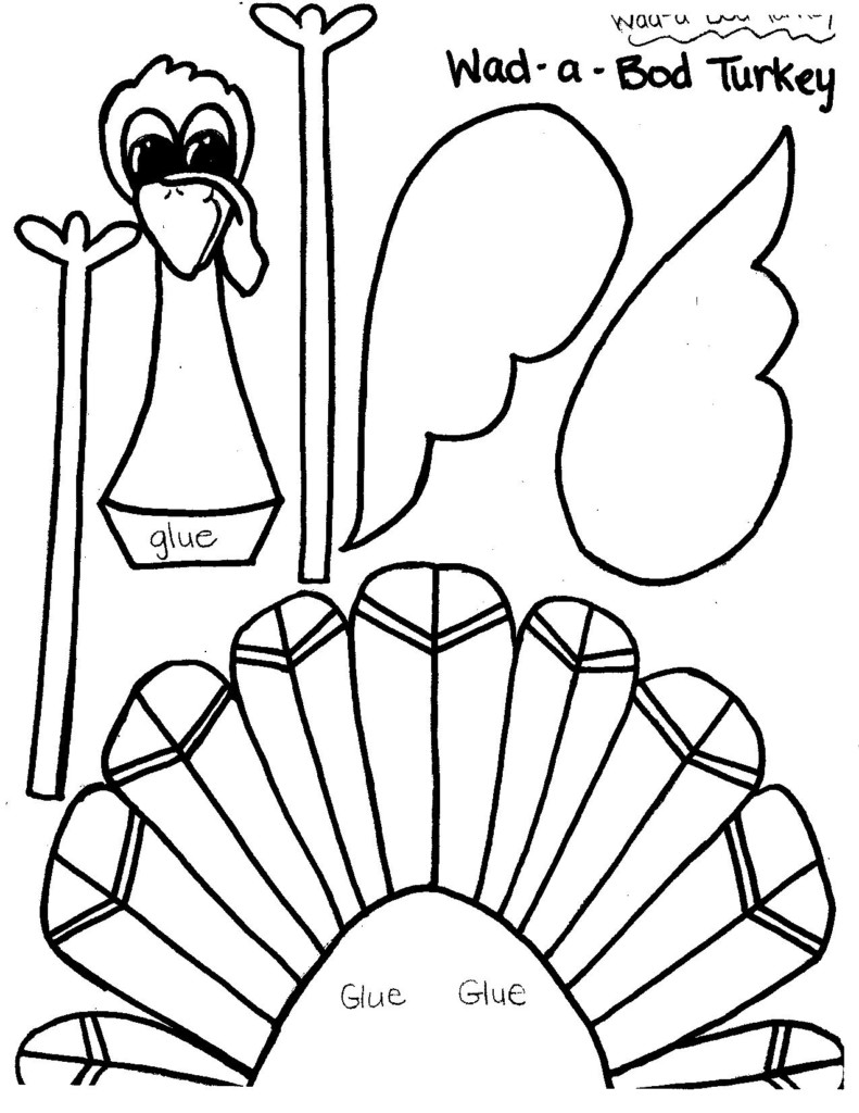 Printable Thanksgiving Crafts And Activities For Kids