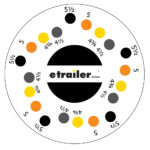Printable Trailer Bolt Hole Pattern Template Etrailer