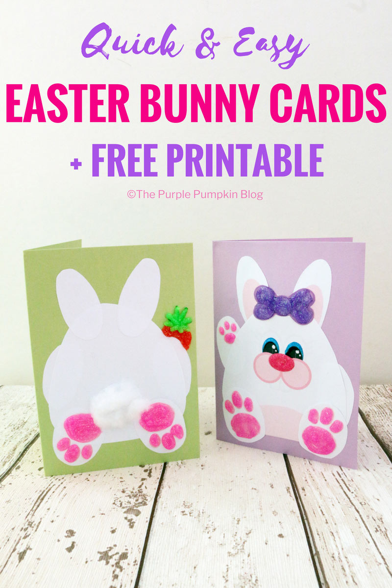 Quick Easy Easter Cards Free Printable