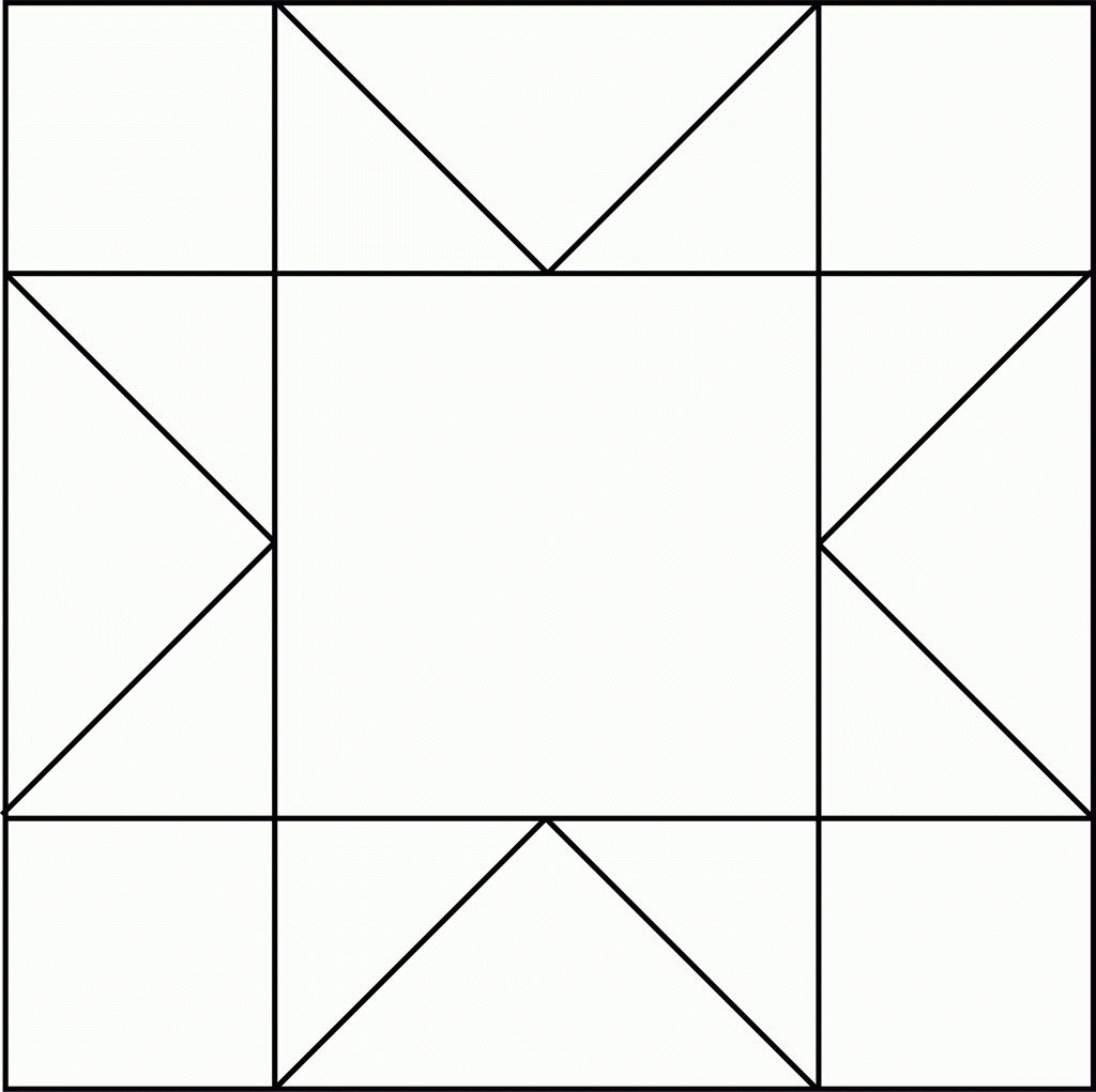 Quilt Patterns Coloring Pages Only Coloring Pages 