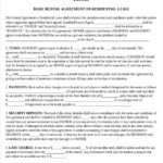 Rental Agreement Templates 15 Free Word PDF Documents