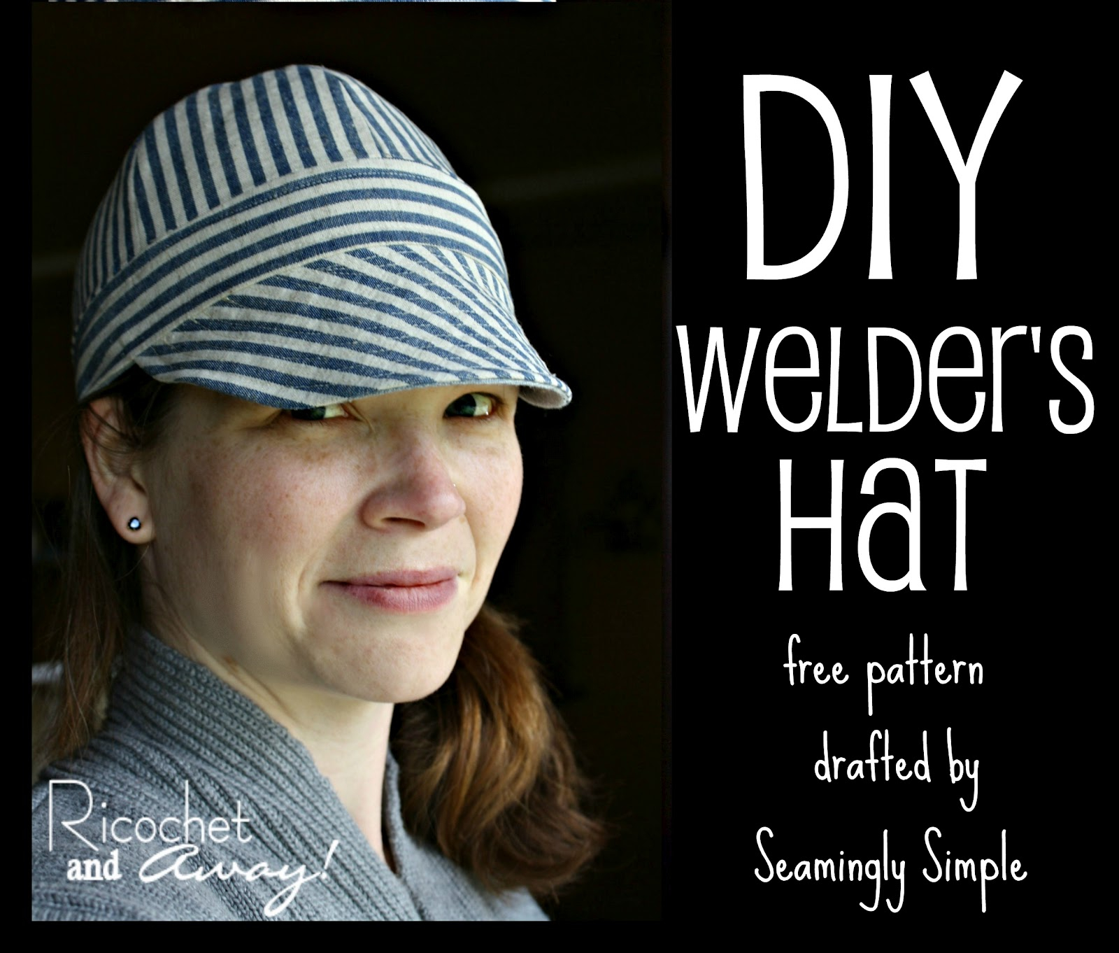 Ricochet And Away Welder s Hat I Found A Free Pattern 