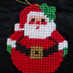 Roly Poly Santa Ornament Or Magnet Christmas Decor