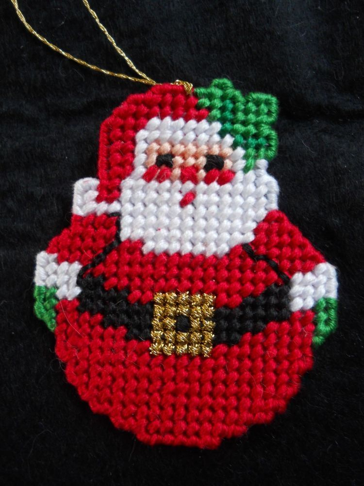 Roly Poly Santa Ornament Or Magnet Christmas Decor 