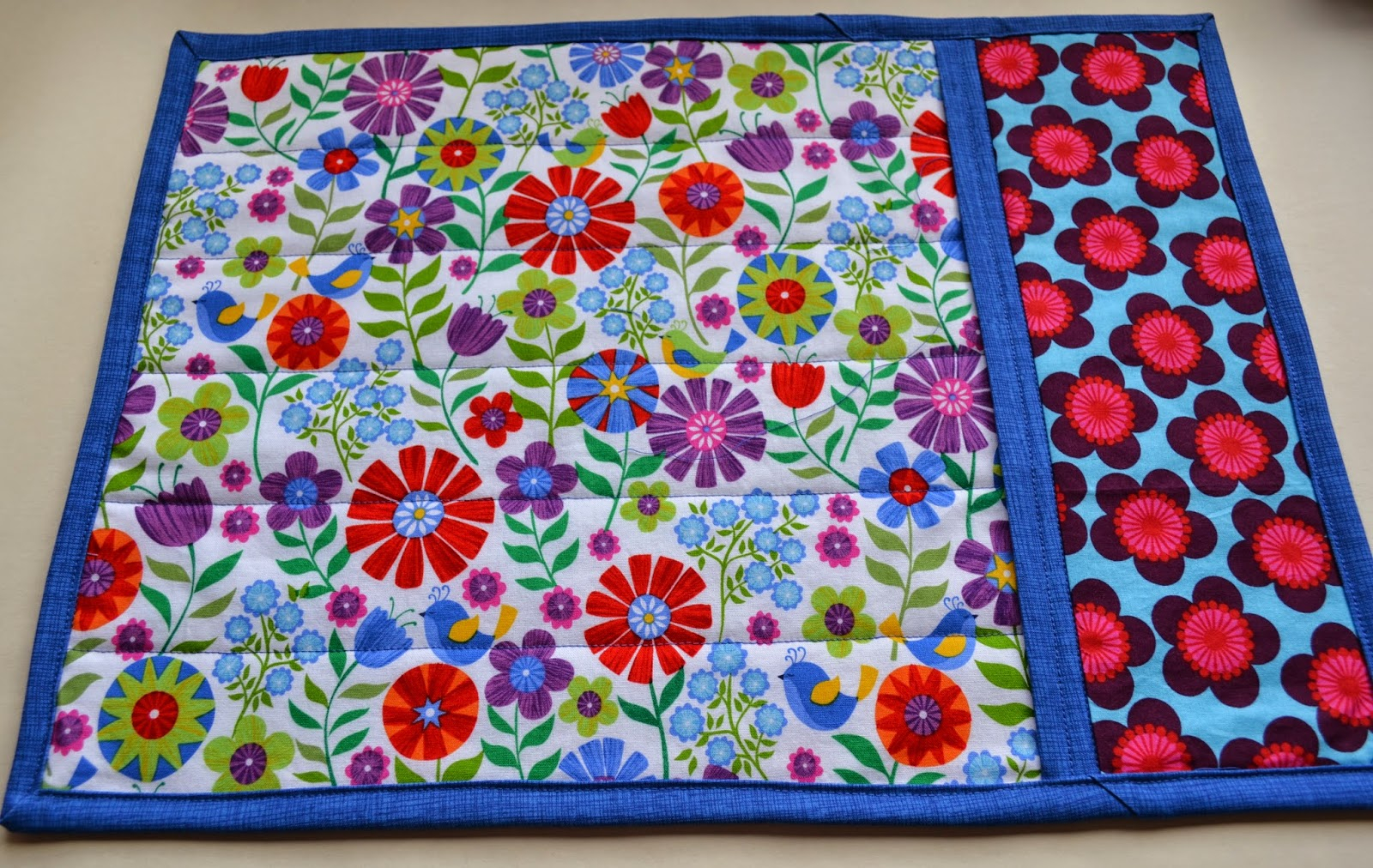 Run n Stitch Quilted Placemat Tutorial