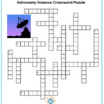 Science Crossword Puzzles Astronomy Terms