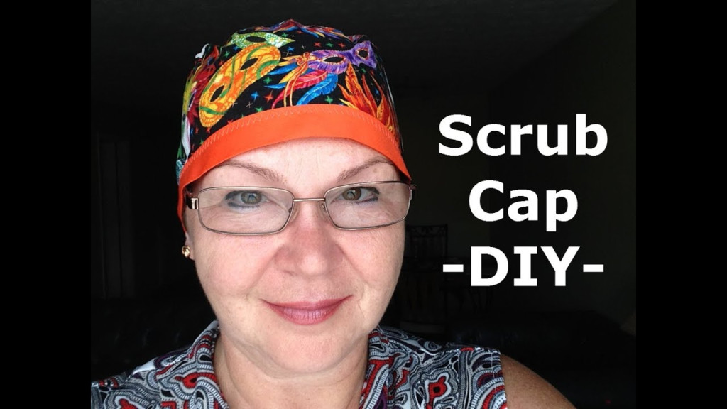 Scrub Cap Pattern And How To DIY Tutorial YouTube