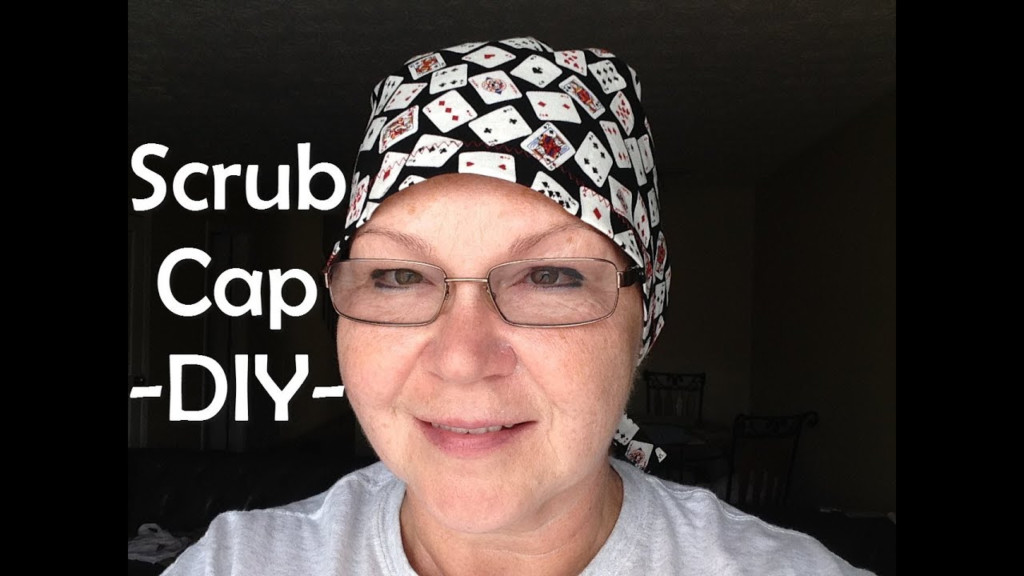 Scrub Cap Printable Pattern And How To DIY Tutorial YouTube