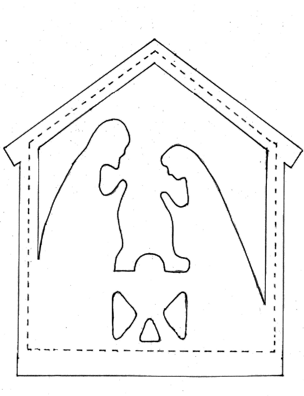 Search Results For Easy Nativity Scene Templates 