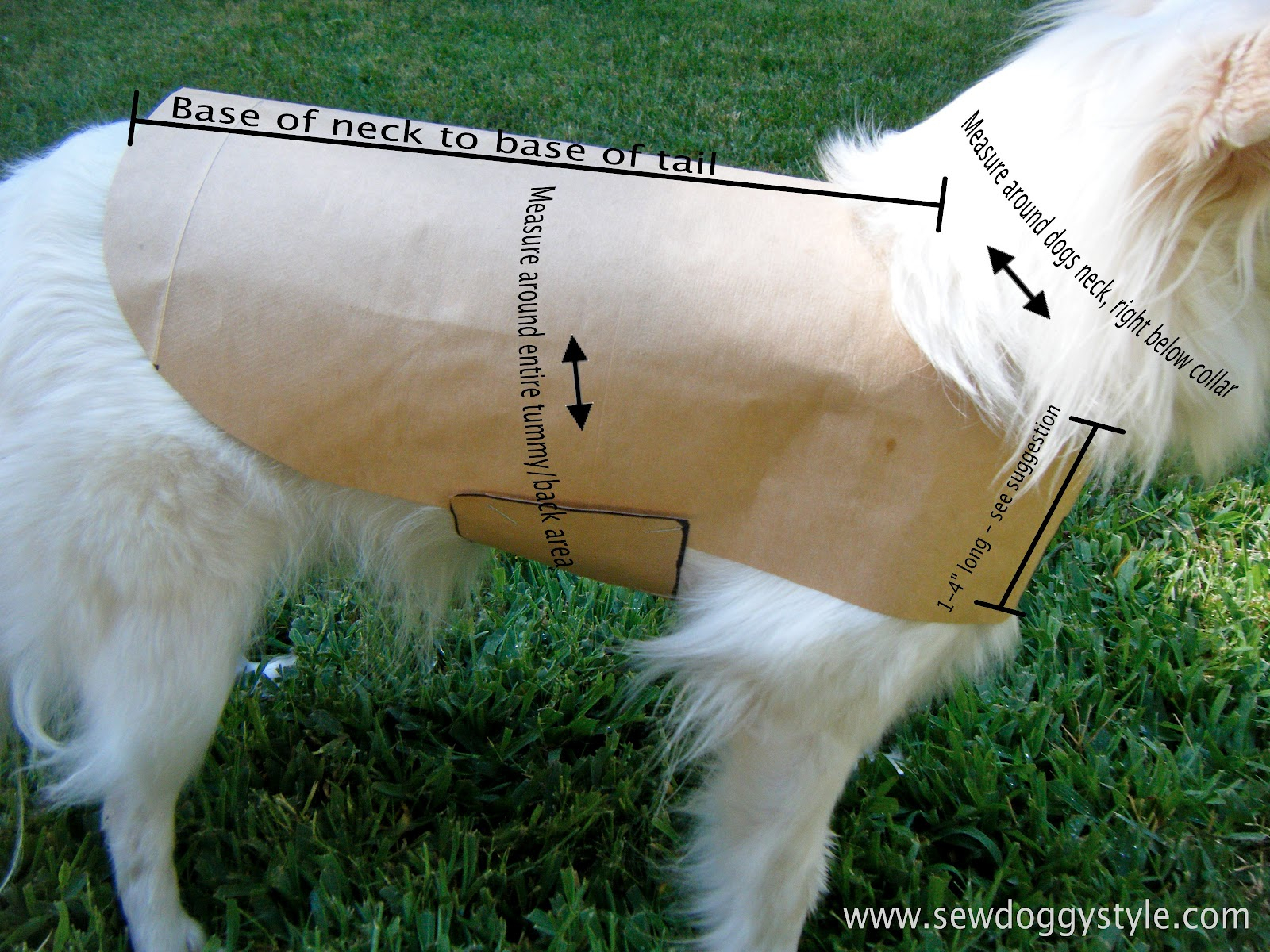 Sew DoggyStyle DIY Pet Coat Pattern