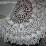 Sewing Quilting Needle Arts Oval Crochet Table Cloth