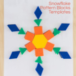 Snowflake Pattern Blocks Templates Moms Have Questions Too