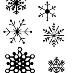 Snowflakes Printable Christmas Snowflakes Snow Flakes
