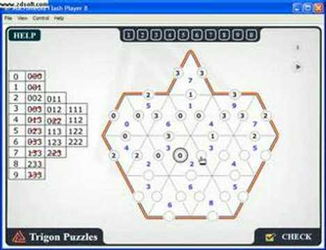 Solving Trigon Puzzles YouTube