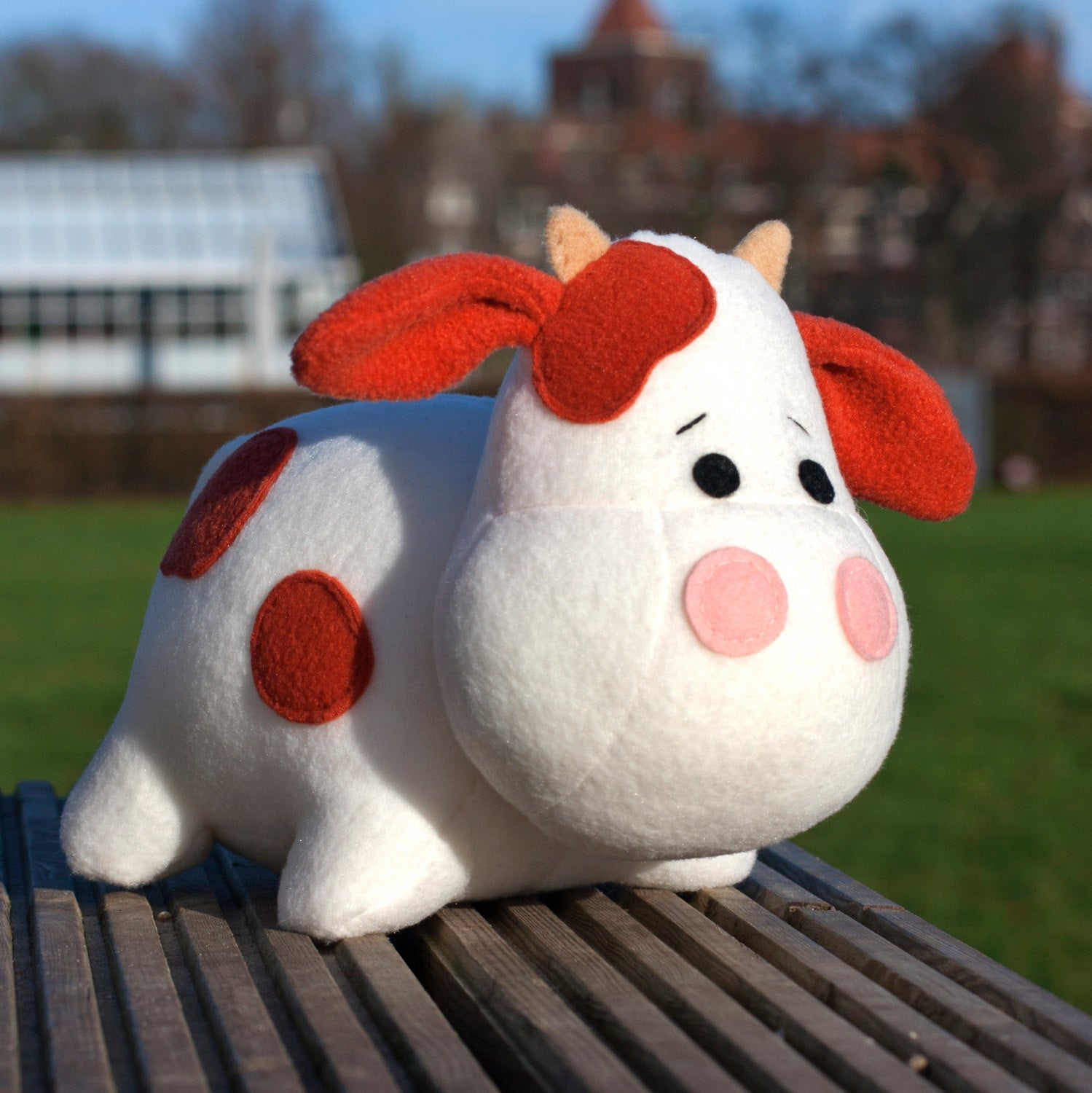 Stuffed Cow Sewing Pattern Sew A Cute Toy Pdf