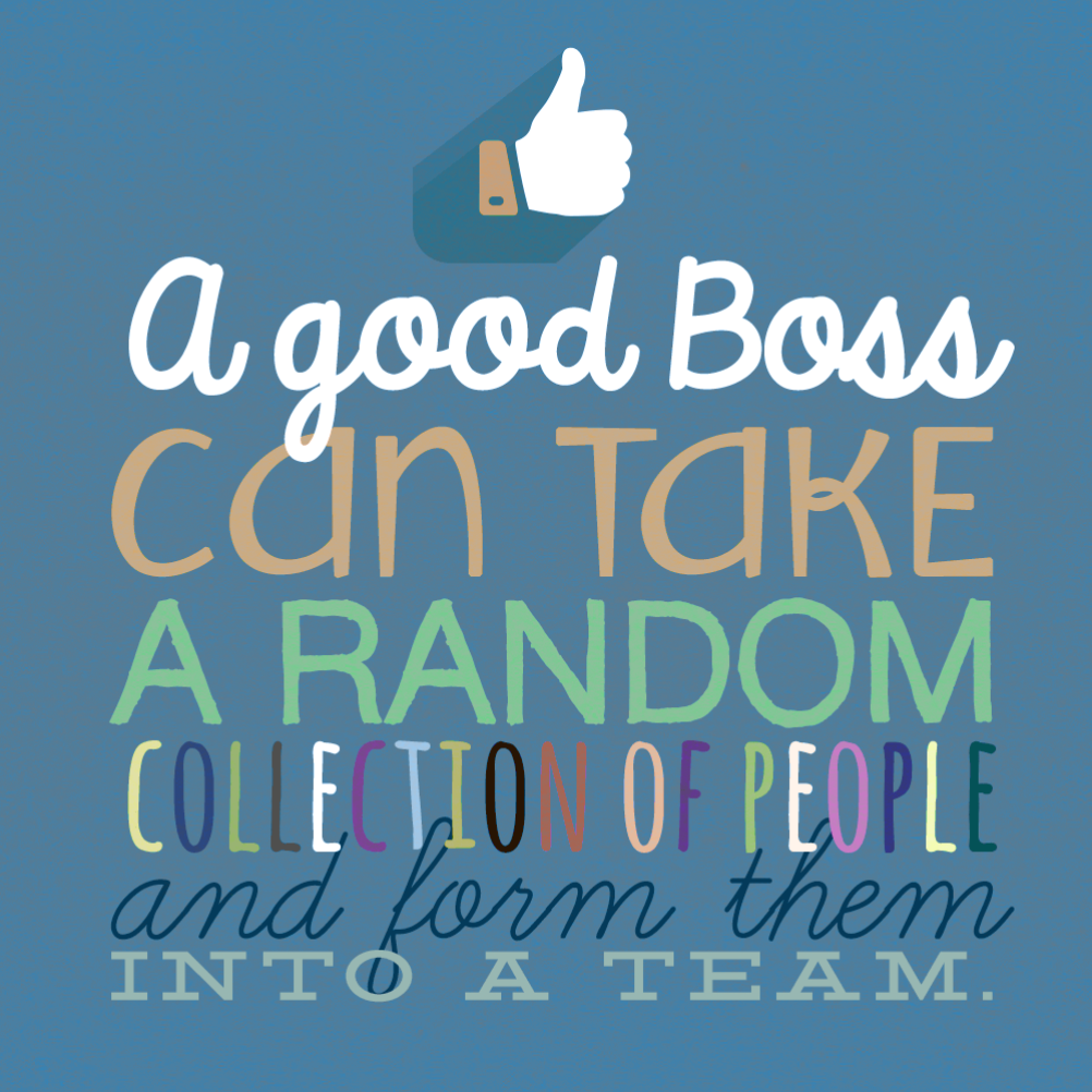 Teamwork Boss Day Card Free Greetings Island