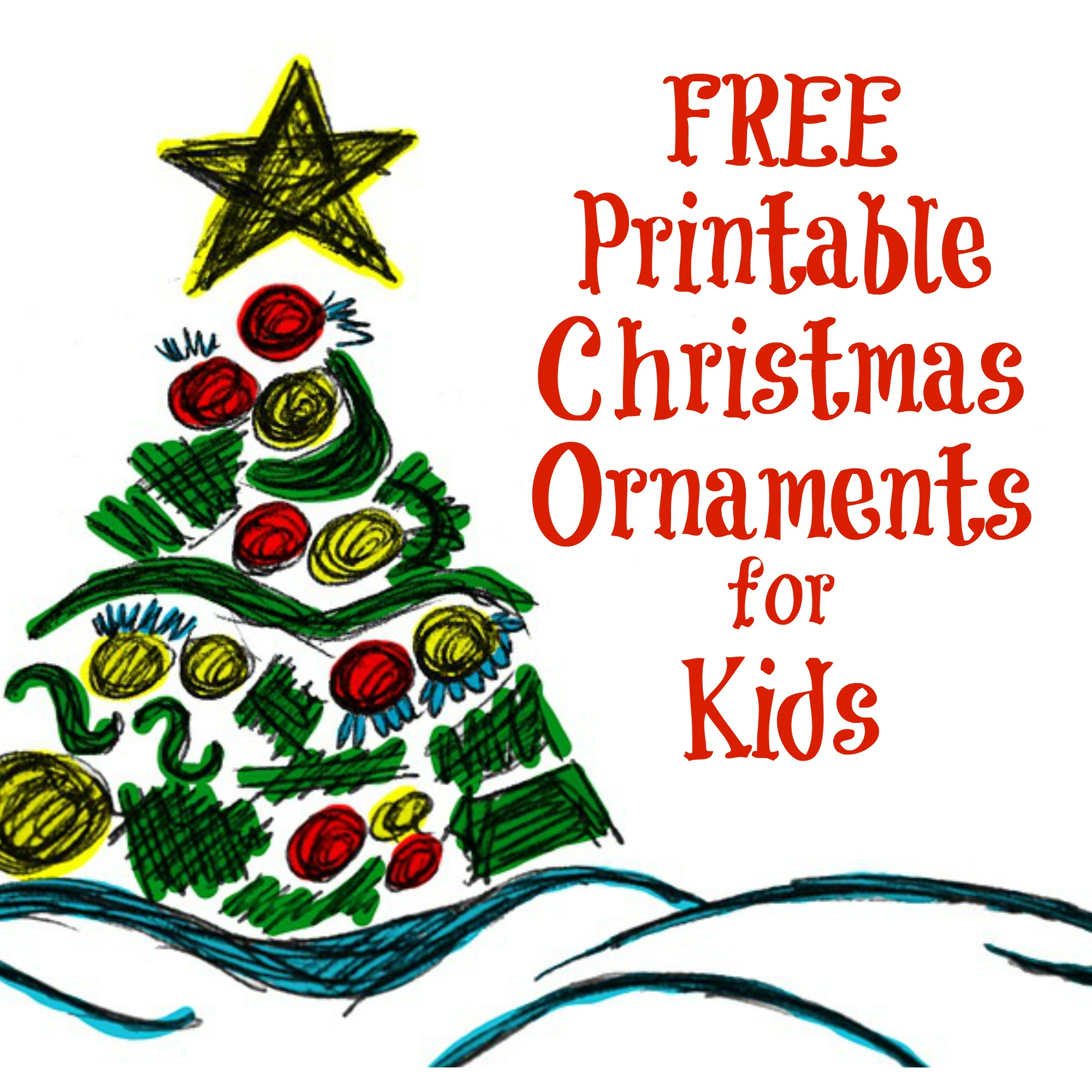 The Activity Mom Printable Christmas Ornaments For Kids 