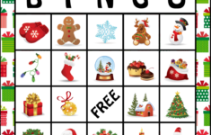 The Kurtz Corner Free Printable Christmas BINGO Cards