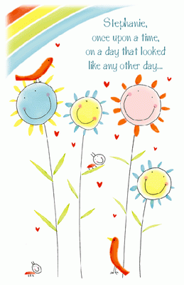  Thinking Of You Just Because Printable Card Blue 