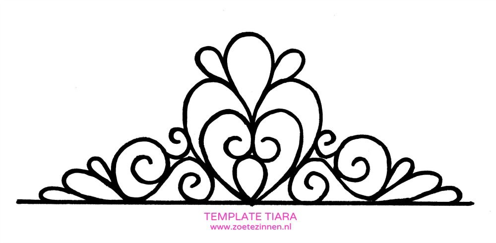 Tiara Outline Free Download On ClipArtMag