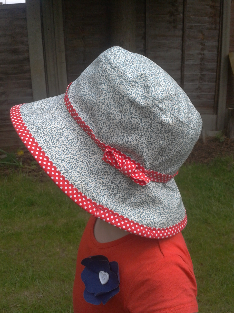 Toddler Sun Hat Free Pattern The Polished Button