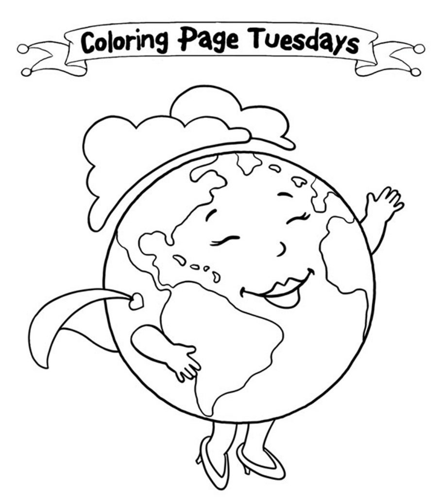 Top 20 Free Printable Earth Day Coloring Pages Online