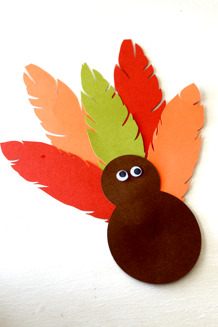 Turkey Hat Thanksgiving Headband Craft For Kids