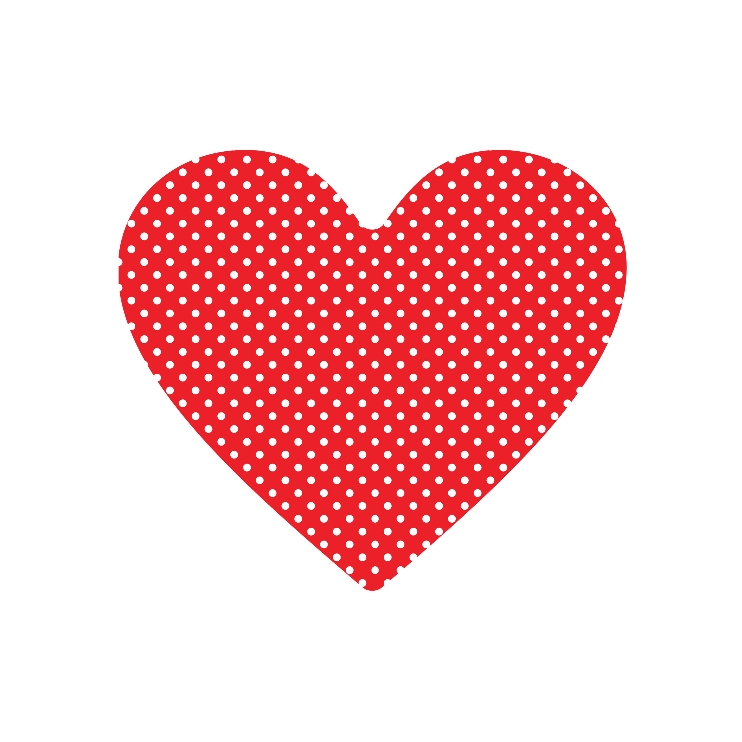 Valentine s Day Patterned Heart Printables 