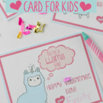 Valentines Day Card For Kids With Free Printable Houston