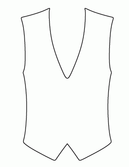 Vest Pattern Clothing Templates Vest Pattern Pattern