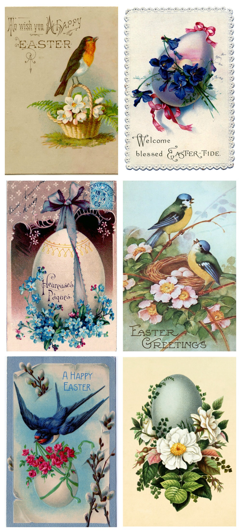 Vintage Easter Printable Town Country Living