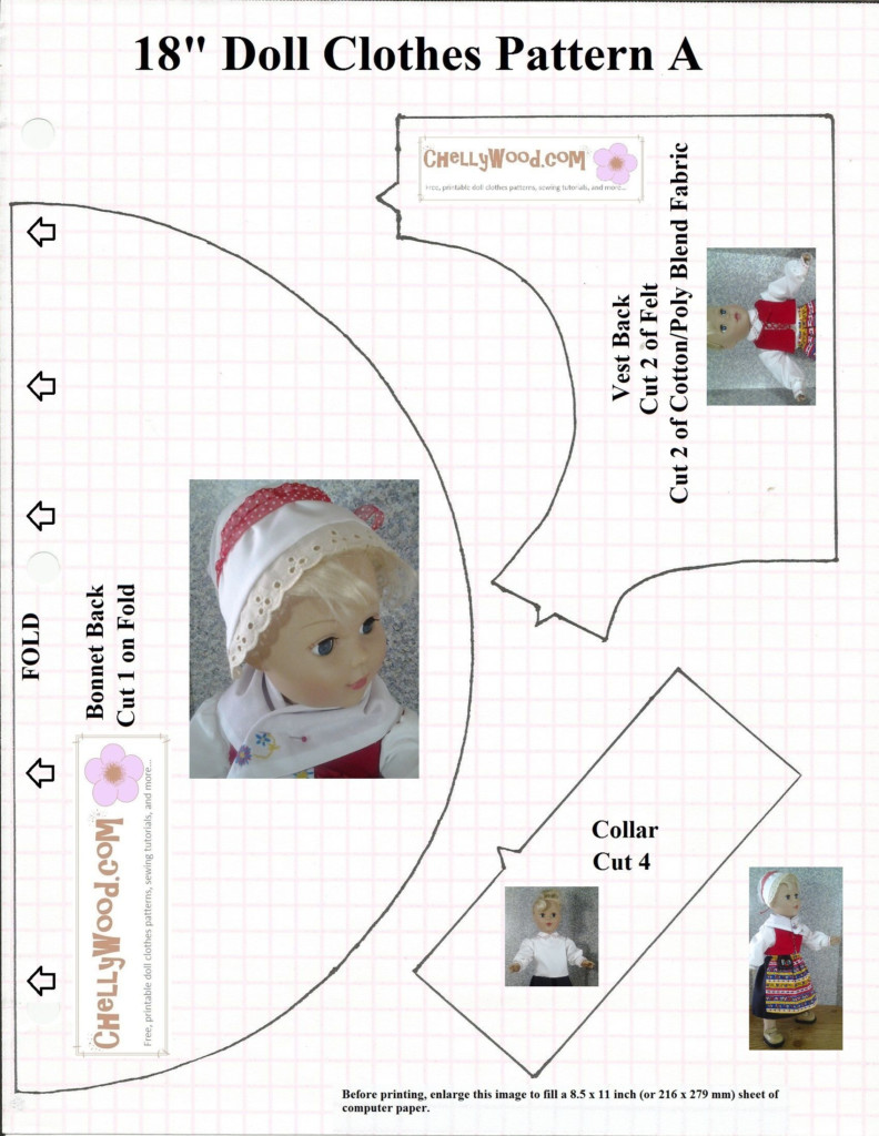 Visit ChellyWood For More Free Printable AG Doll Visit ChellyWood For More Free Printable AG Doll