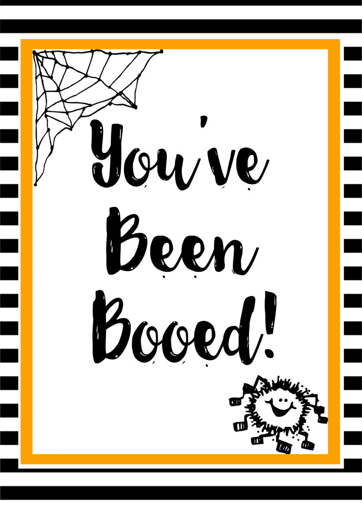 You ve Been Booed free Printable Leah With Love