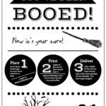 You Ve Been Booed Free Printable Signs Paper Trail Design