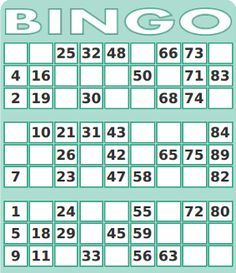 1 20 Number Bingo Cards For Kids Classroom Activities 