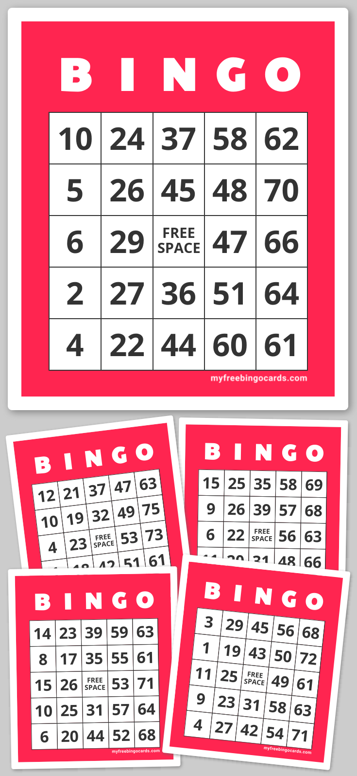 1 75 Number Bingo In 2025 Free Printable Bingo Cards 