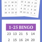 1 9 Bingo Numbers Bingo For Kids Bingo Free