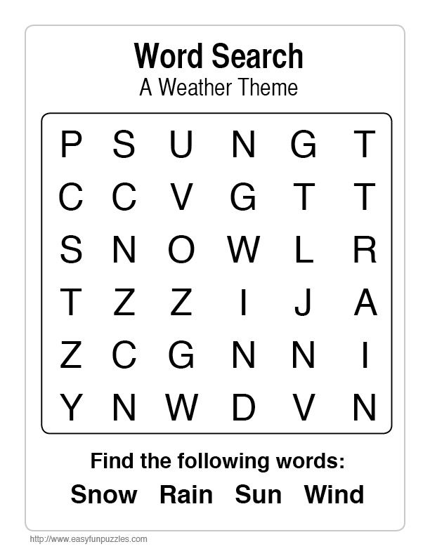 free printable wordsearch for 5 year olds