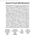 12 Fulfilling Friendship Word Searches KittyBabyLove