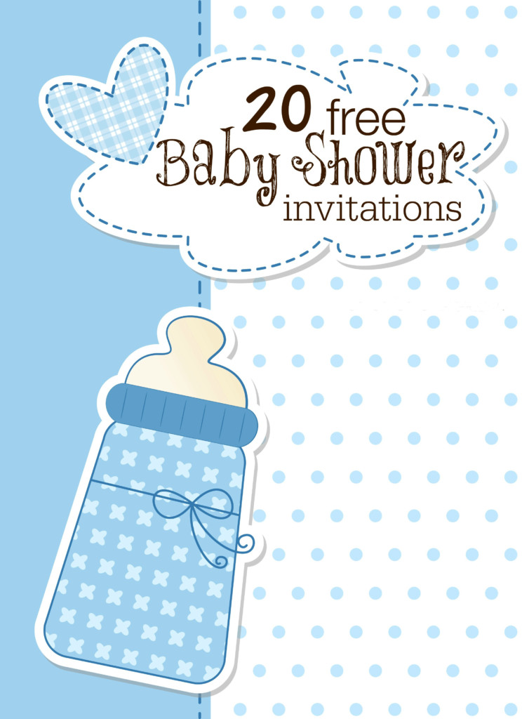 18 Printable Baby Shower Invites