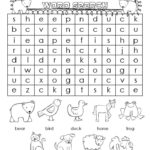 1st Grade Word Search Best Coloring Pages For Kids