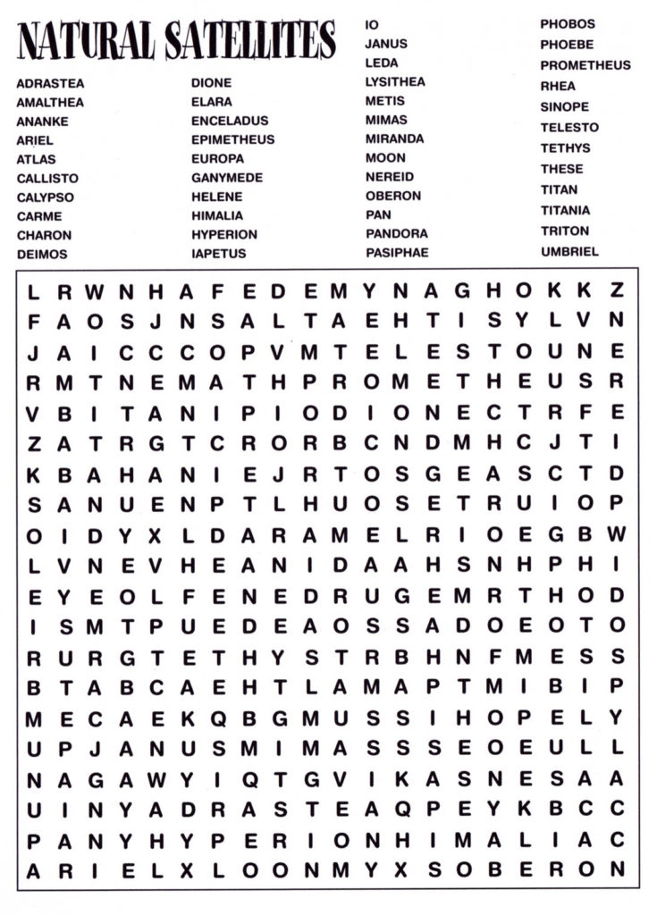 21 Knowledgeable Science Word Search Kitty Baby Love