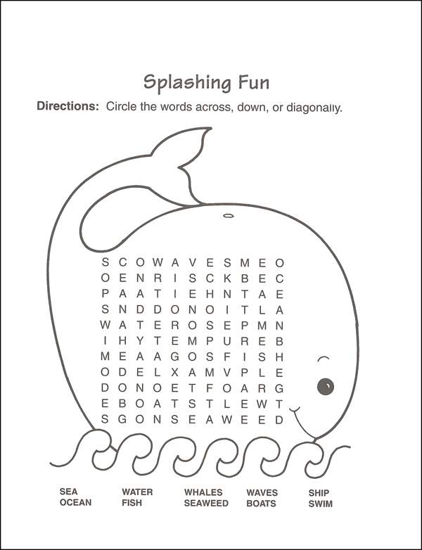 2nd Grade Word Search Best Coloring Pages For Kids