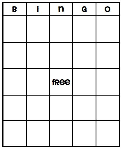 49 Printable Bingo Card Templates Teacher Tools Bingo