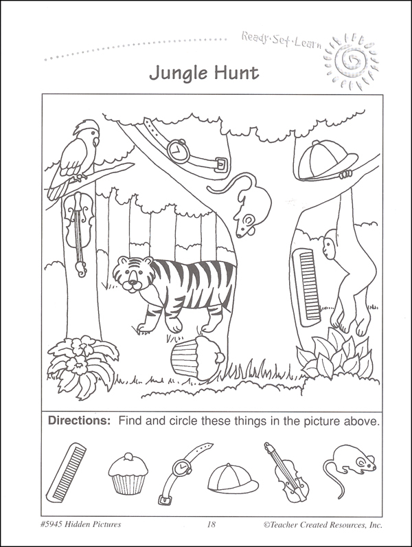 6 Best Easy Hidden Object Printables Printablee