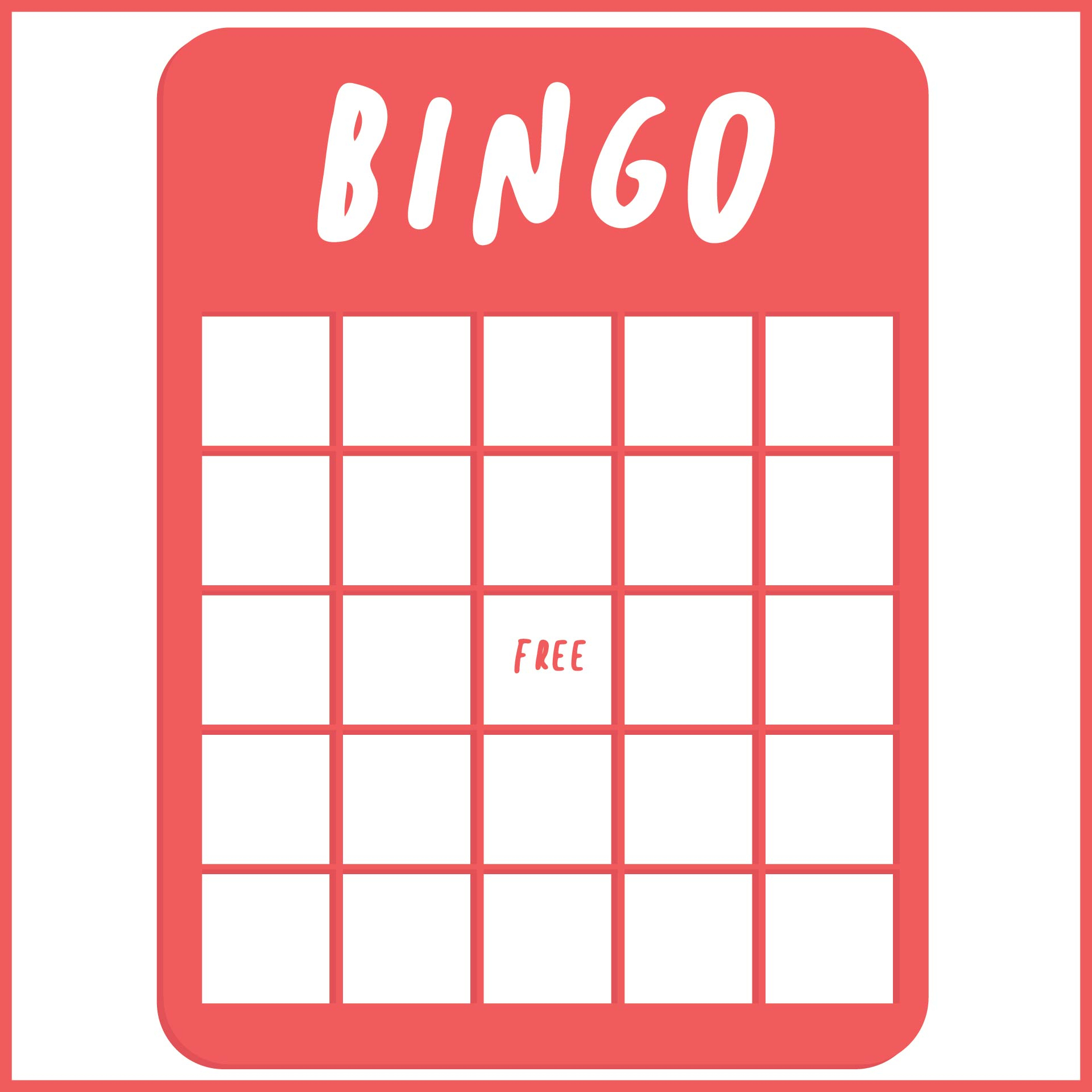 6 Best Free Printable Bingo Template Printablee