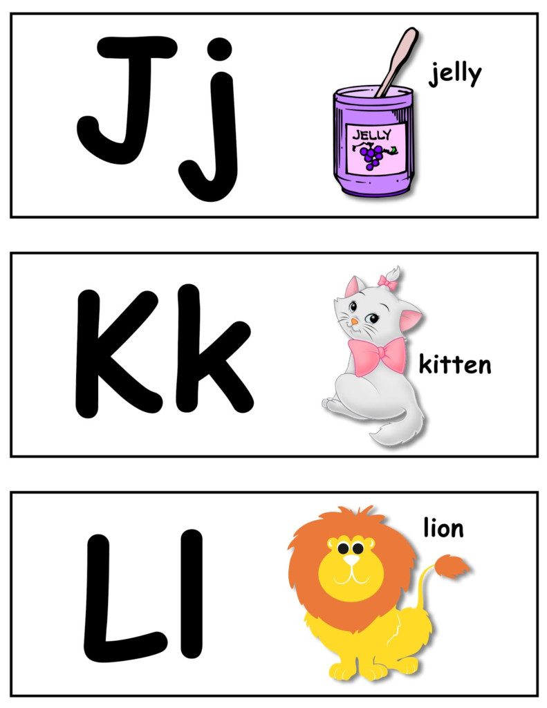 60 Alphabet Flash Cards To Print For Making Learning Fun